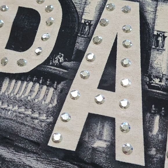 Hello Paris! Black Paris Themed Tank Top - Picture 5 of 5